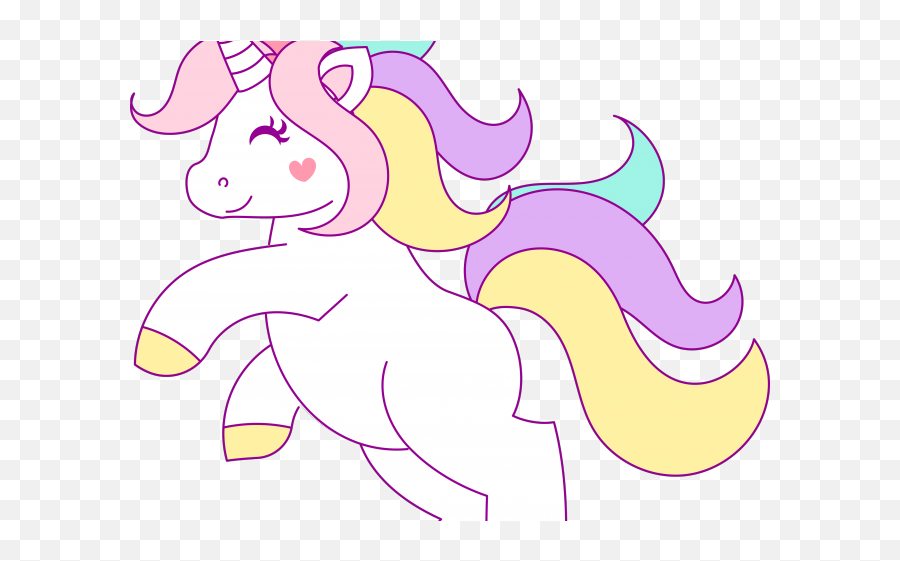 Download Free Unicorn Clipart - Mythical Creature Emoji,Unicorn Clipart