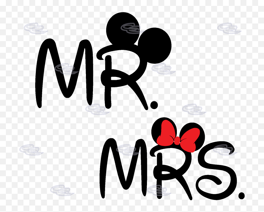 Svg Transparent Download Mr Clipart And - Mr And Mrs Disney Png Emoji,Mr Clipart