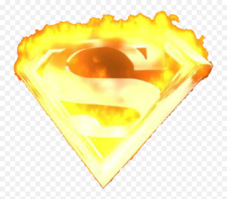 Image - Fiery Superman Logopng Leonhartimvu Wiki Superman Logo Fire Png Emoji,Superman Logo Images