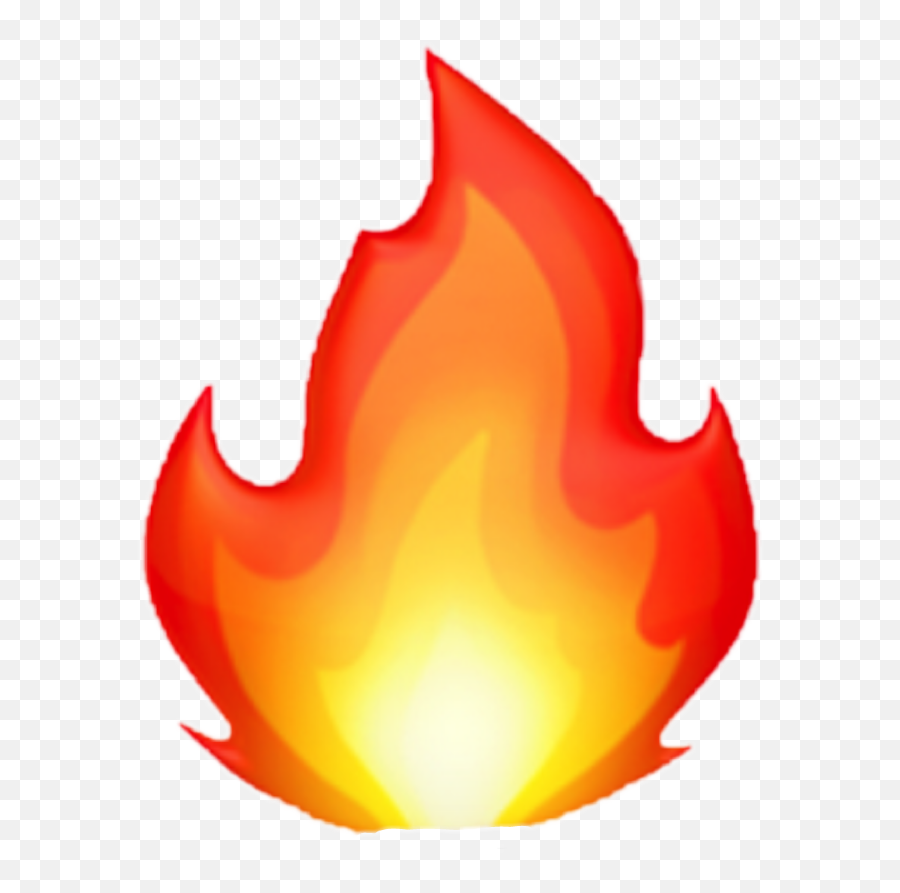 Download Apple Color Symbol Fire Shape - Transparent Background Iphone Fire Emoji,Apple Logo Emoji