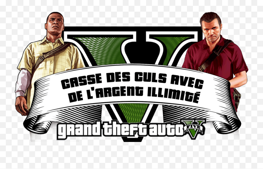 Download Hd Gta 5 - Grand Theft Auto V Transparent Png Image Emoji,Gta 5 Png
