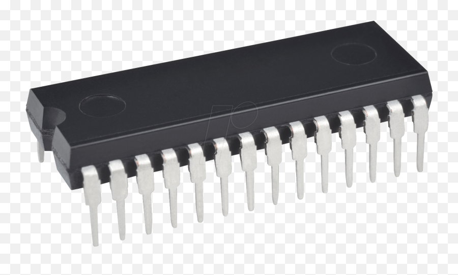 Download Hd Low Power Microcontroller Spdip 28 Microchip Emoji,Microchip Png