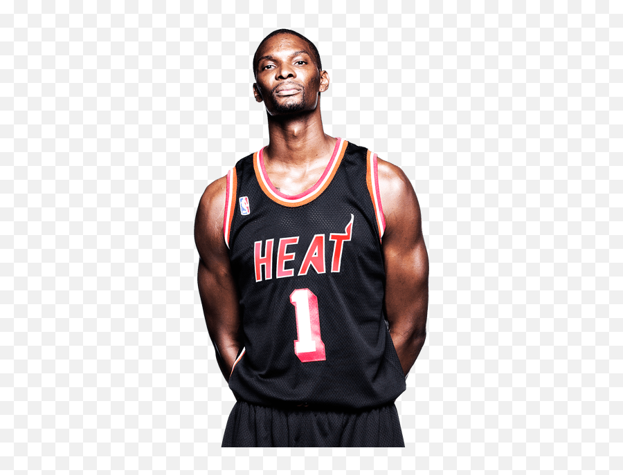 Download Chris Bosh - Miami Heat Png Image With No Emoji,Miami Heat Logo Transparent