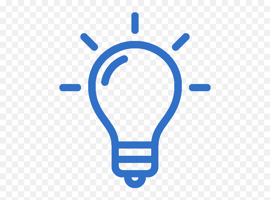 Lightbulb Icon Transparent Background Clipart - Full Size Emoji,Lightbulb Clipart Transparent