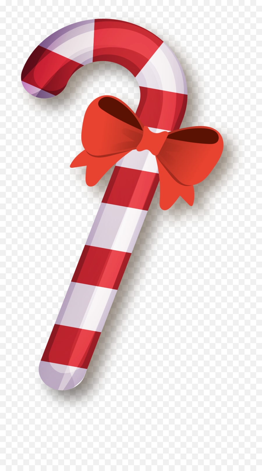 Candy Cane Christmas Sugar - Christmas Candy Cane Vector Png Emoji,Candy Cane Png