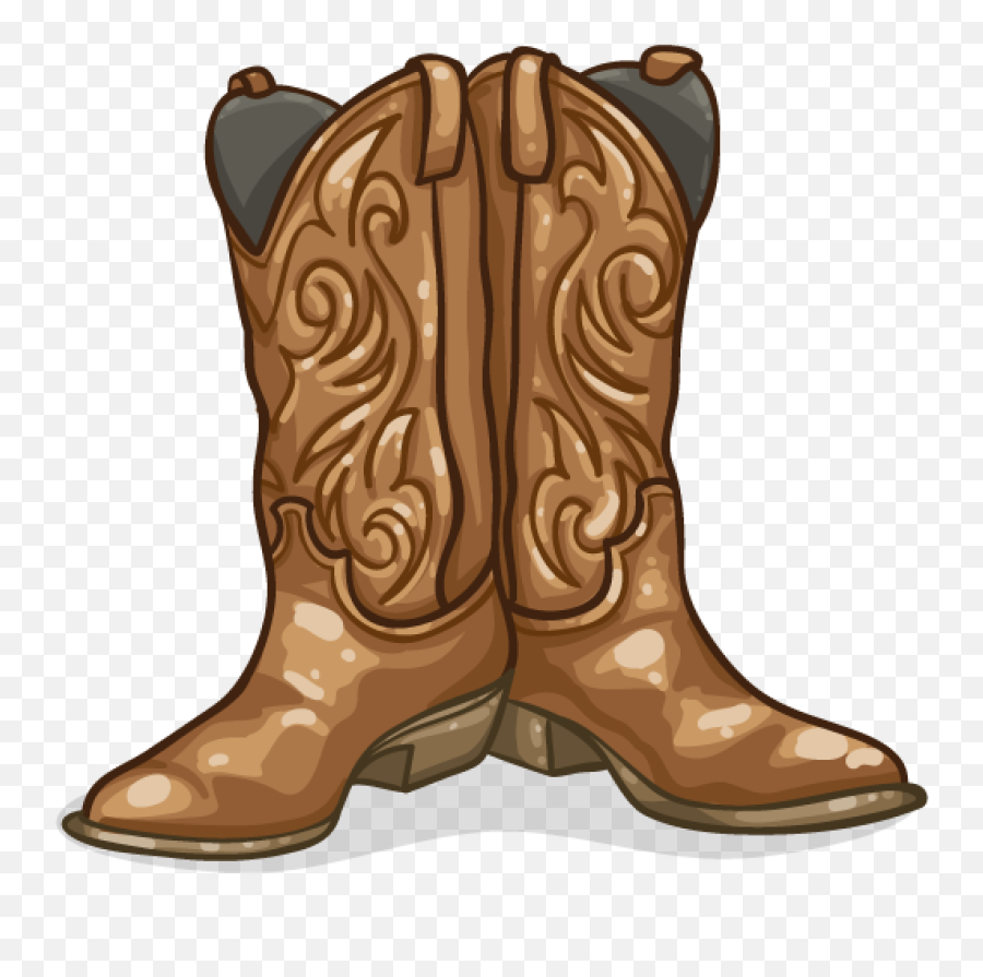 Cowboy Boots Png Clip Art - Transparent Cowboy Boots Clipart Png Emoji,Boots Clipart