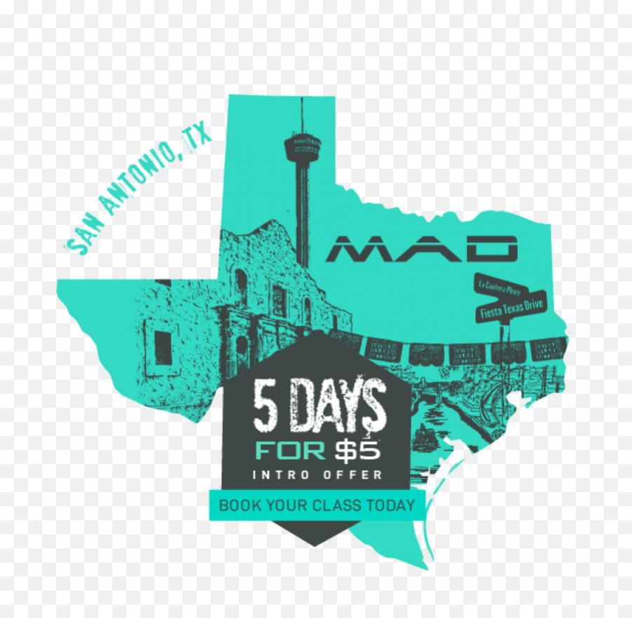 Madabolic La Cantera Emoji,Six Flags Fiesta Texas Logo