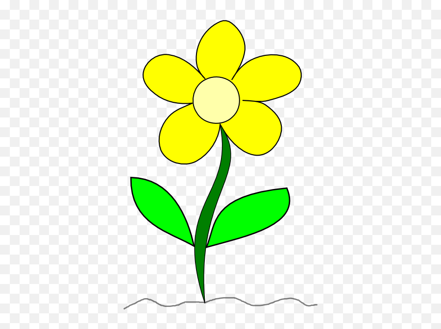 Free Flower Growing Cliparts Download Free Clip Art Free - Yellow Flower Animated Png Emoji,Flower Clipart
