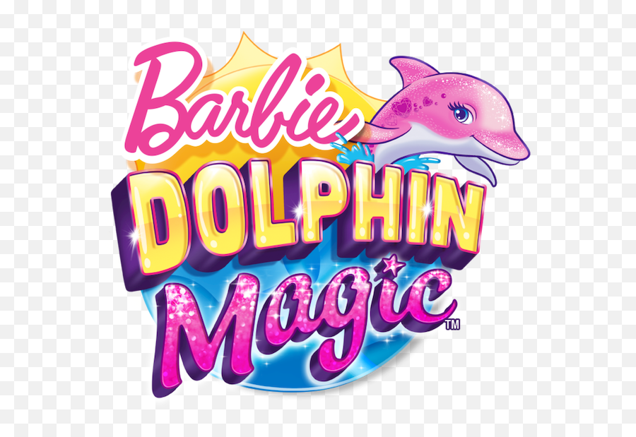 Barbie Dolphin Magic Netflix - Barbie Emoji,Barbie Logo
