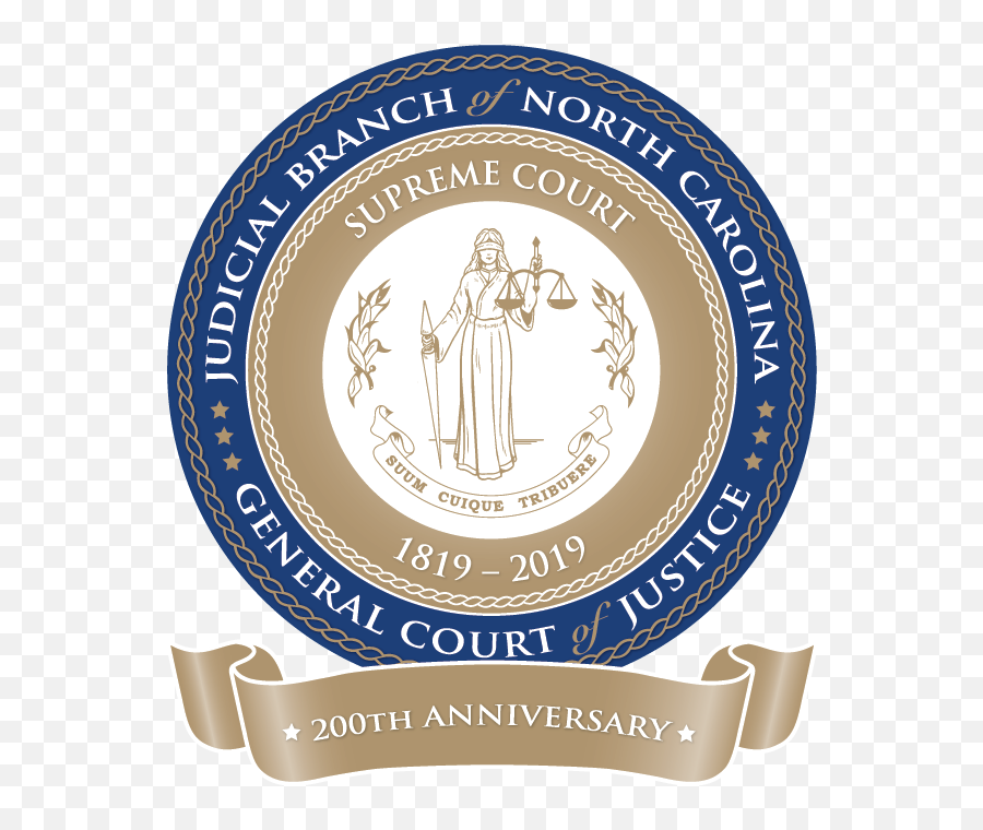 Celebrate 200 Years Of The Supreme Court Of North Carolina - Emblem Emoji,North Carolina Logo