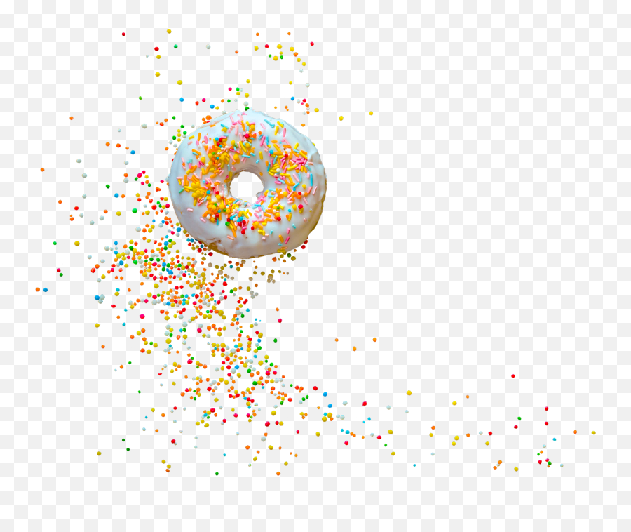 Donut With Sprinkles Png U0026 Free Donut With Sprinklespng - Dot Emoji,Donut Png