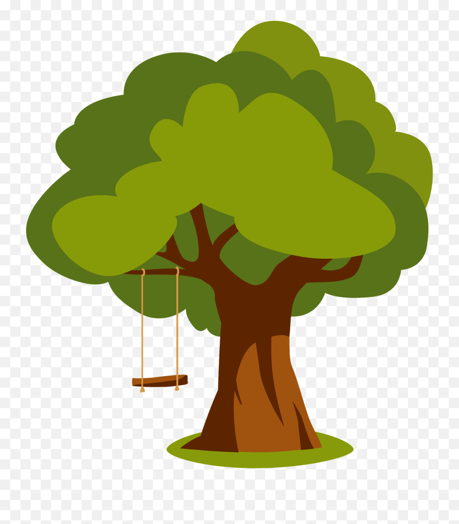 Tree Swing Clipart - Arvore Safari Png Desenho Emoji,Swing Clipart