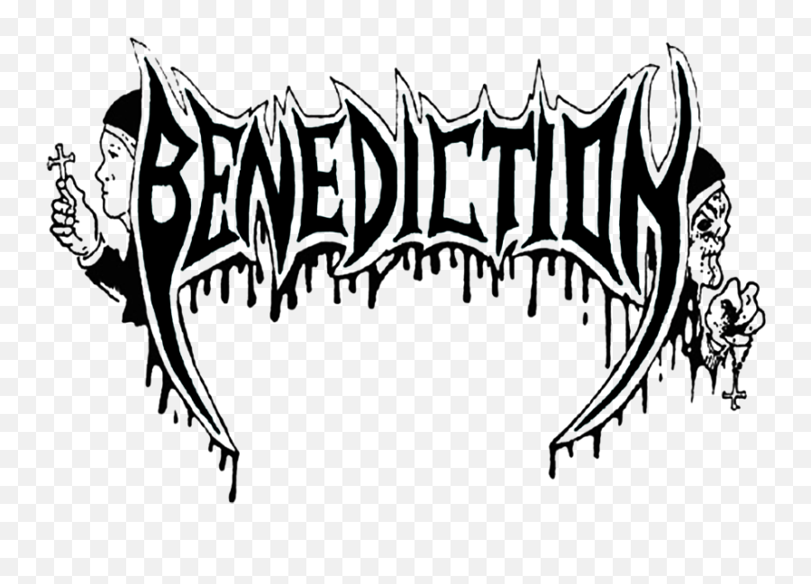 Benediction - Logo Metal Band Png Emoji,Death Metal Logo
