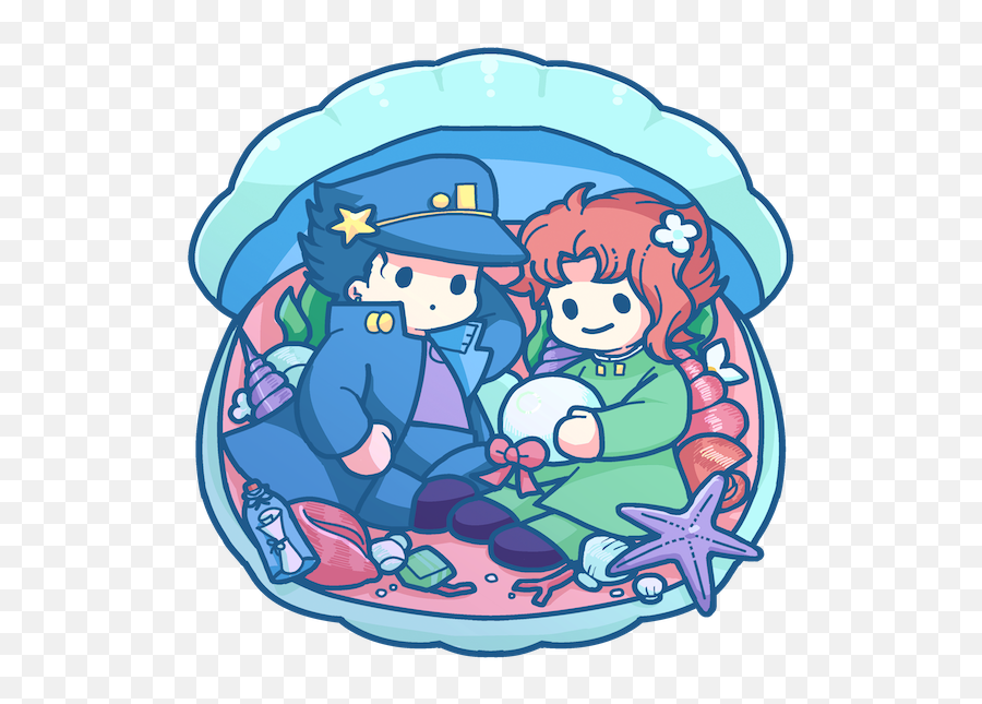 Under The Sea U201d - Cartoon Transparent Cartoon Jingfm Fictional Character Emoji,Under The Sea Clipart