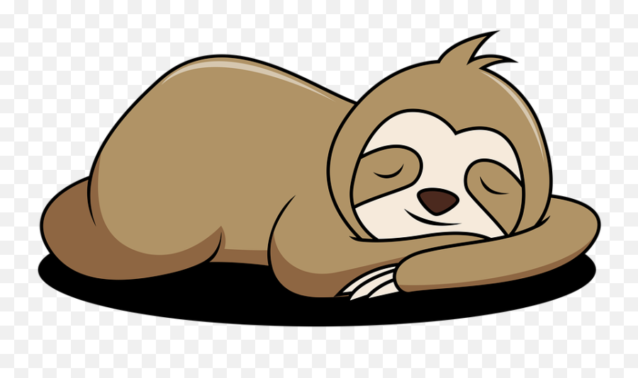 Sleeping Sloth Sleep - Instagram Filter Sloth Emoji,Sloth Png