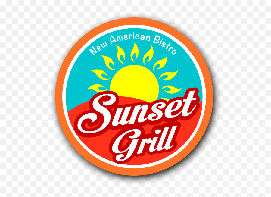 Sunset Grill Emoji,Sunset Logo