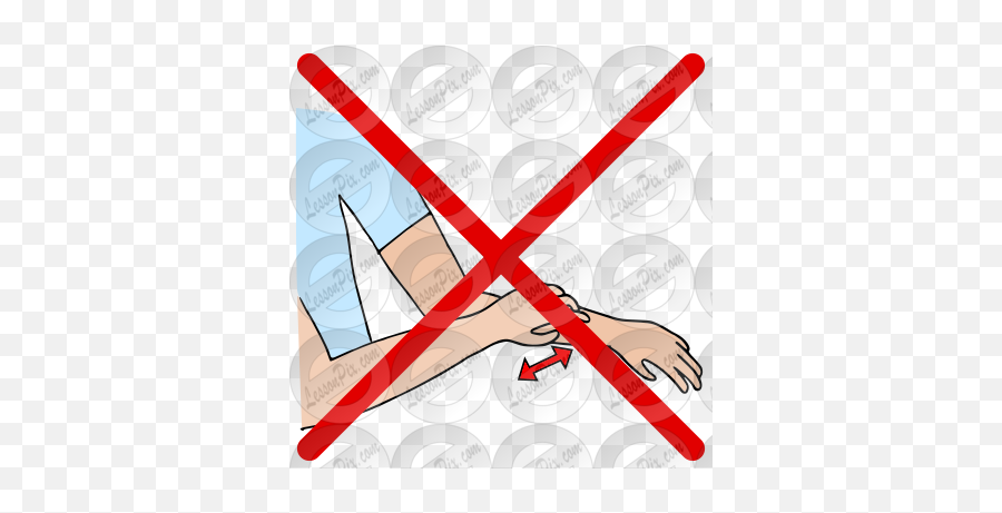 Do Not Scratch Picture For Classroom Therapy Use - Great Triangle Emoji,Scratch Png