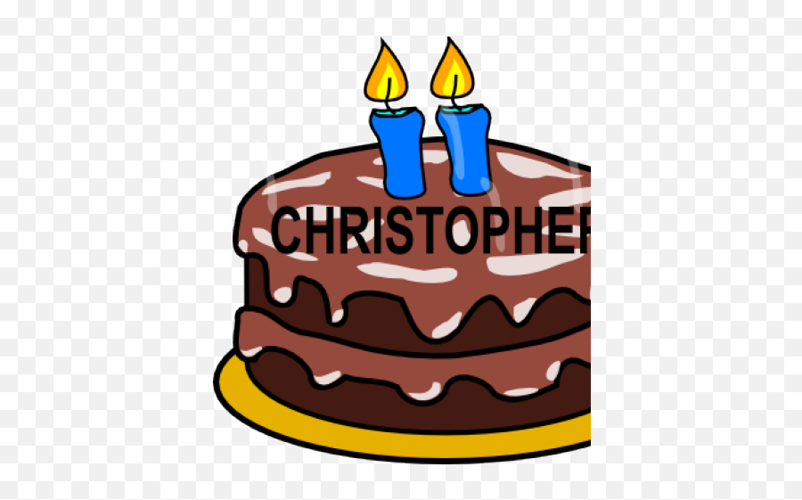 Birthday Candles Clipart 2nd Birthday - Birthday Cake Clip Art No Candles Emoji,Candles Clipart