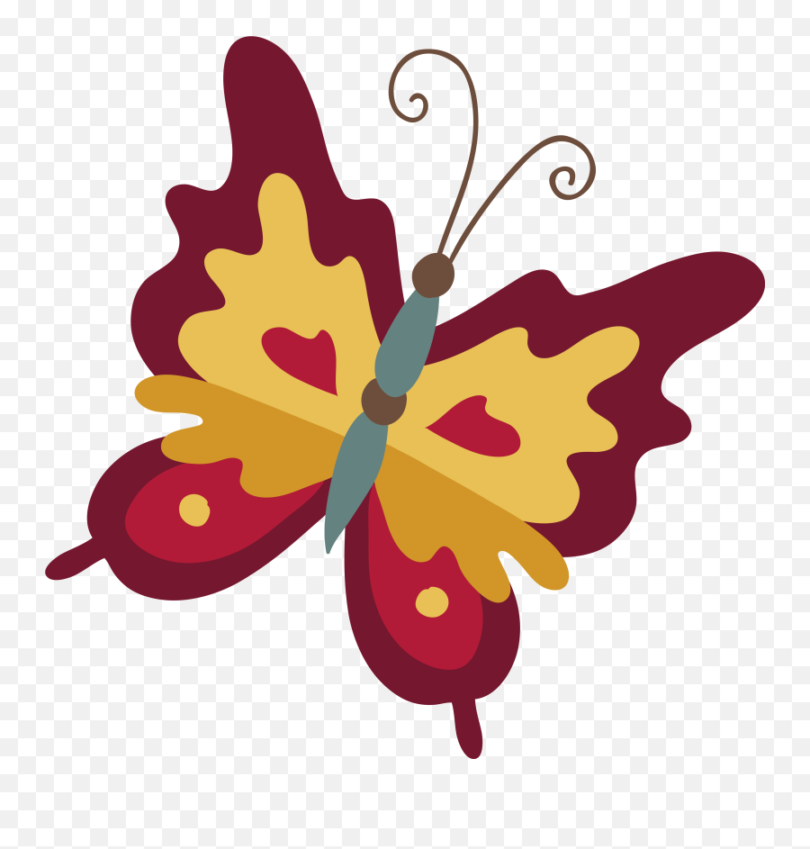 Monarch Butterfly Clip Art - Illustration Transparent Girly Emoji,Monarch Butterfly Clipart