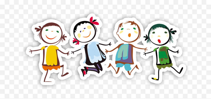 Well Clipart Firends - Niños Recorte De Papel Emoji,Well Clipart