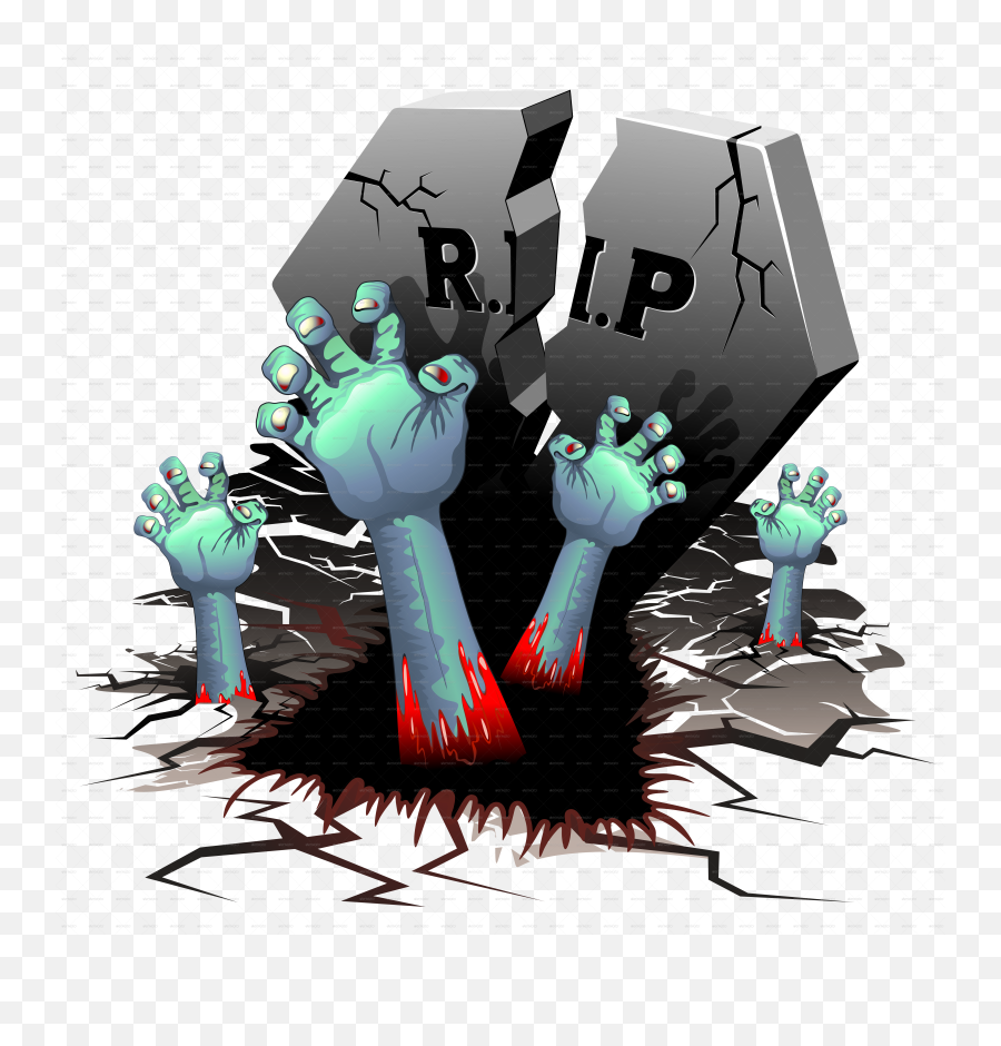 Zombie Hand Grave Png Png Image With No - Fiction Emoji,Zombie Hand Png
