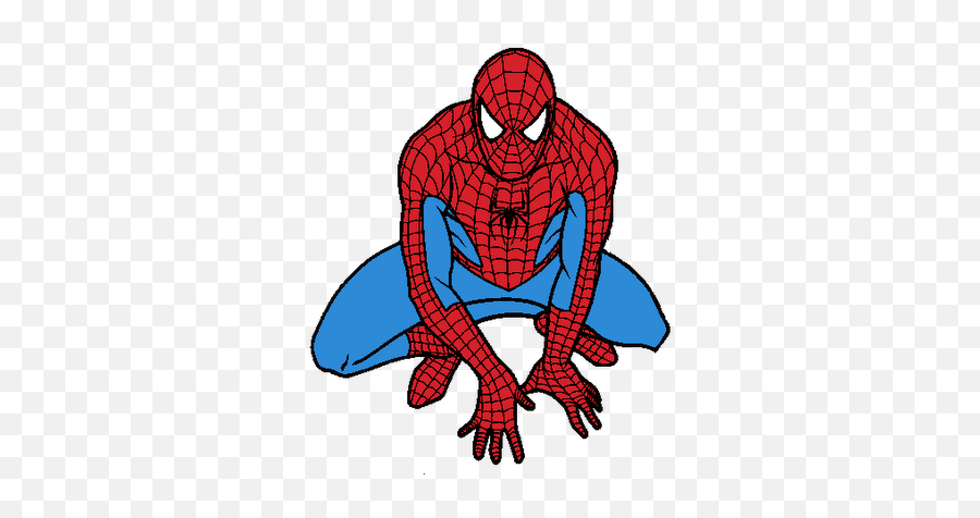 Spiderman Clipart - Clip Art Spiderman Emoji,Spiderman Clipart