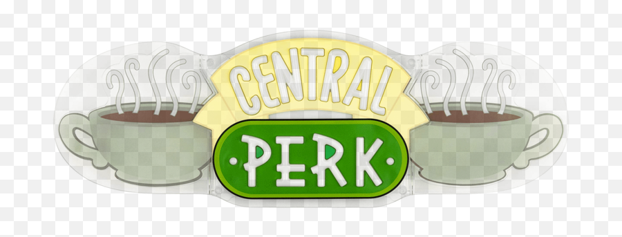 Central Perk Neon Light - Central Perk Emoji,Central Perk Logo