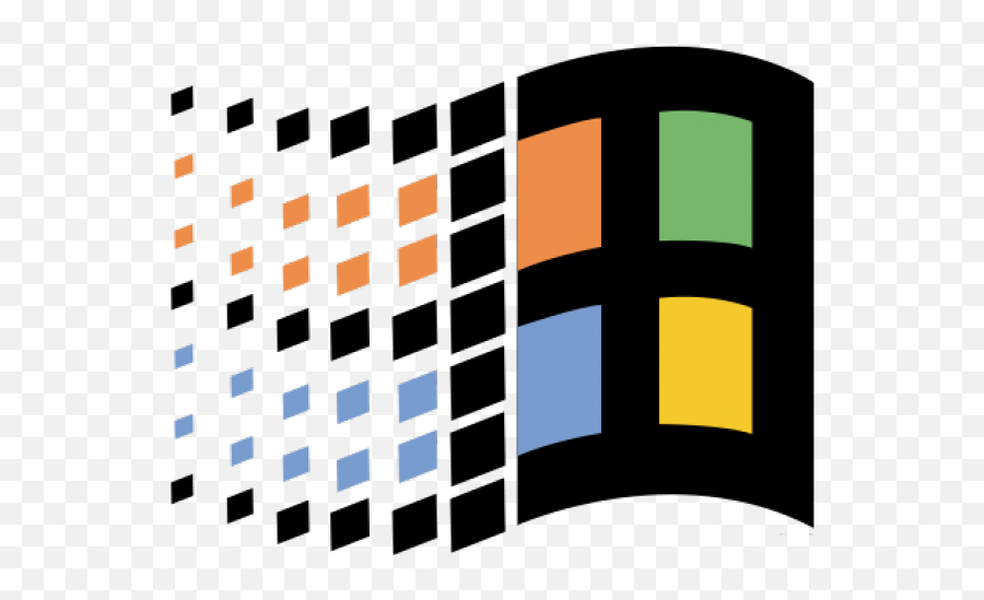 Windows Logo Png - Windows 95 Logo Emoji,Windows Logo