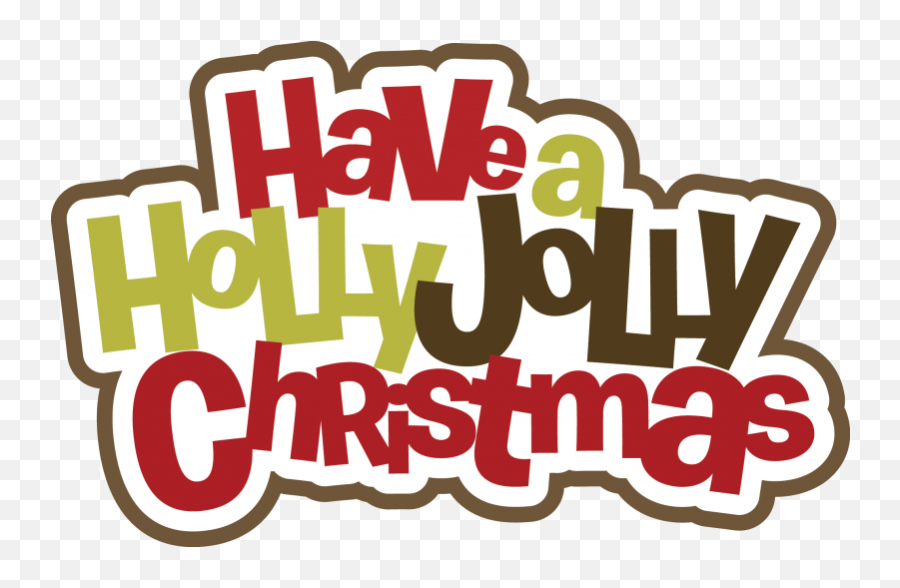 Holly Jolly Christmas Clipart - Language Emoji,Www Clipart.com