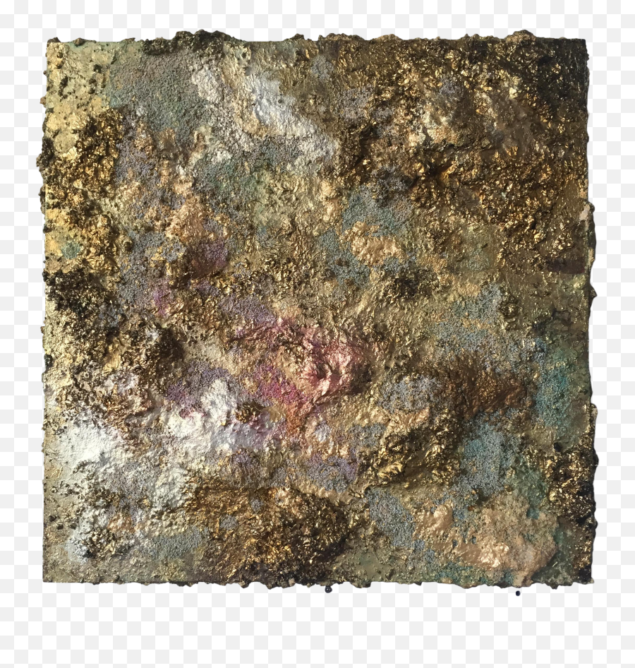 Gold Dust Abstract Sculptural - Painting Emoji,Gold Dust Png