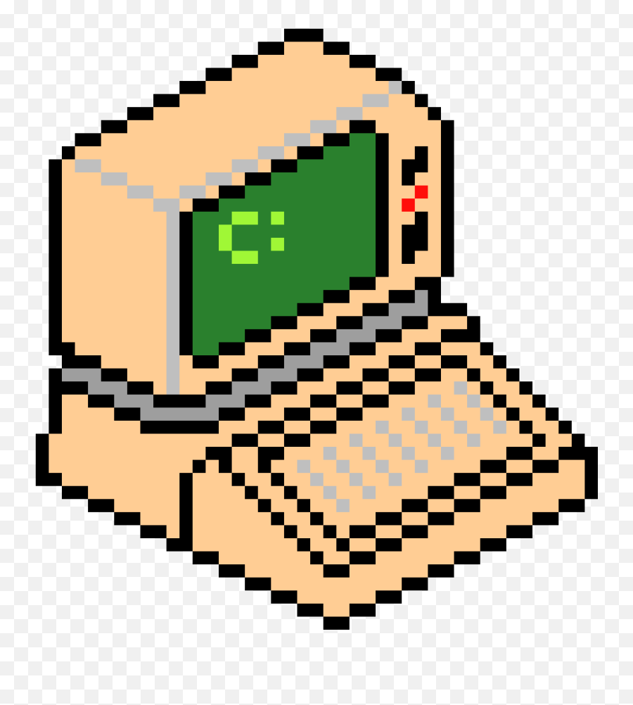 Happy Computer - Computer Pixel Art Png Emoji,Pixel Art Png