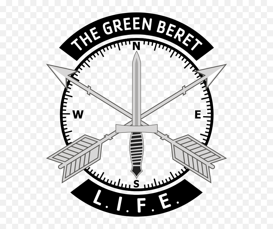 The Green Beret Life Emoji,Green Beret Logo