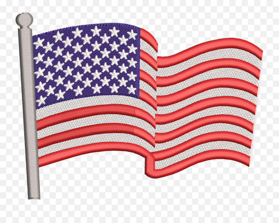 Complete Embroidery Designs Complete Embroidery Designs Emoji,American Flag Waving Clipart