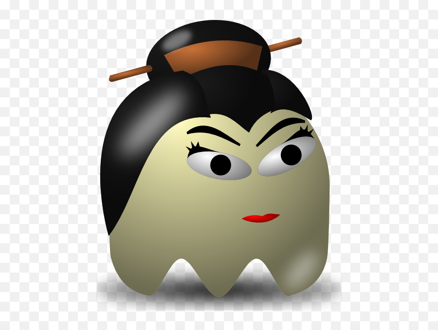 Pcman Game Baddie Geisha Clip Art At Clkercom - Vector Clip Emoji,Gamer Clipart