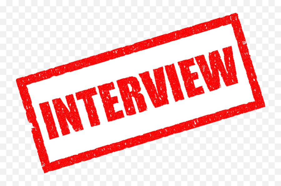 Interview Lettering Clipart - Free Entry Emoji,Interview Clipart