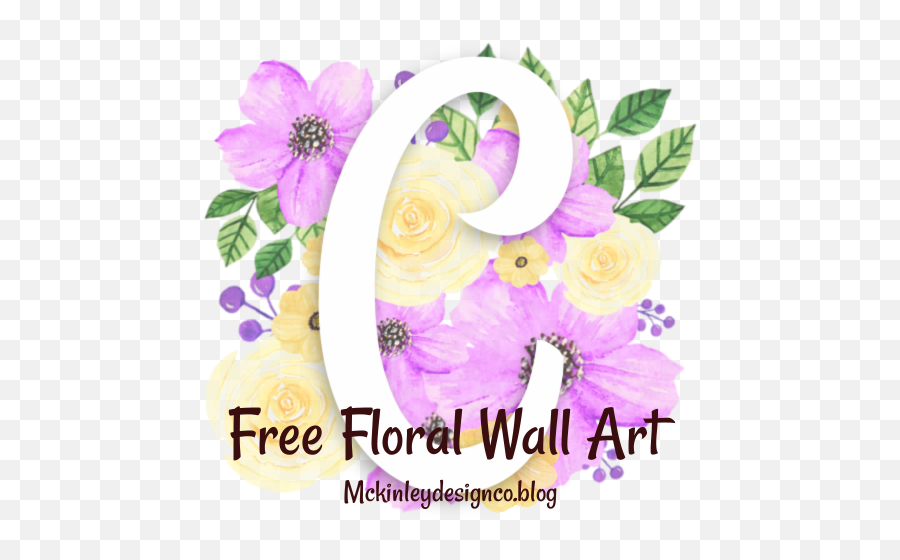 Free Flower Art In 2020 Free Wall Art Flower Clipart - Floral Emoji,Free Flower Clipart