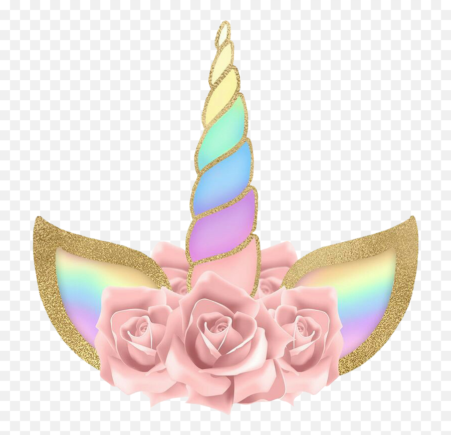 Unicorn Flowers Png Png Image With No Emoji,Unicorn Face Png