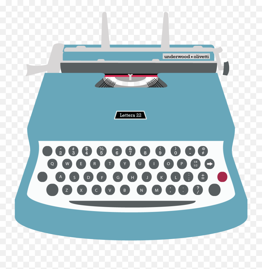 Olivetti Lettera 22u201d Multimedia By Mormei Zanke U2013 The Garden - Airswivel Emoji,Typewriter Clipart