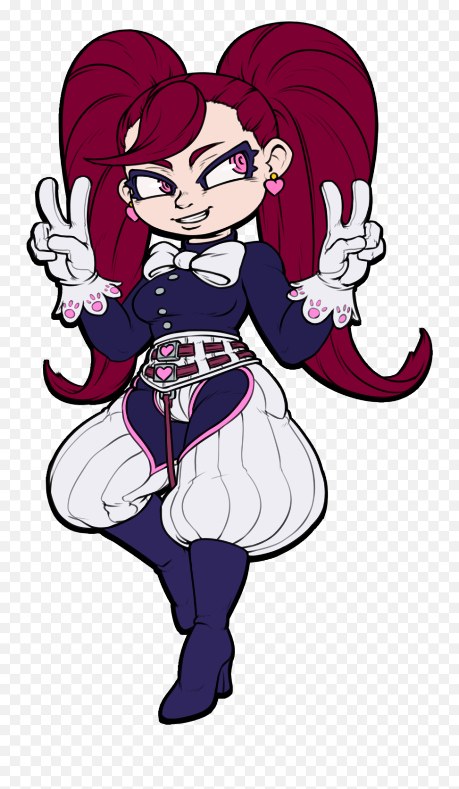 Download New Shortie Gal In Bnha No Official Color Scheme - Fictional Character Emoji,Bnha Logo