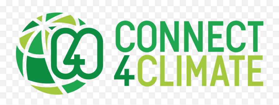 Connect4climate Logo Vertical Stack Version Connect4climate - Language Emoji,Logo Type