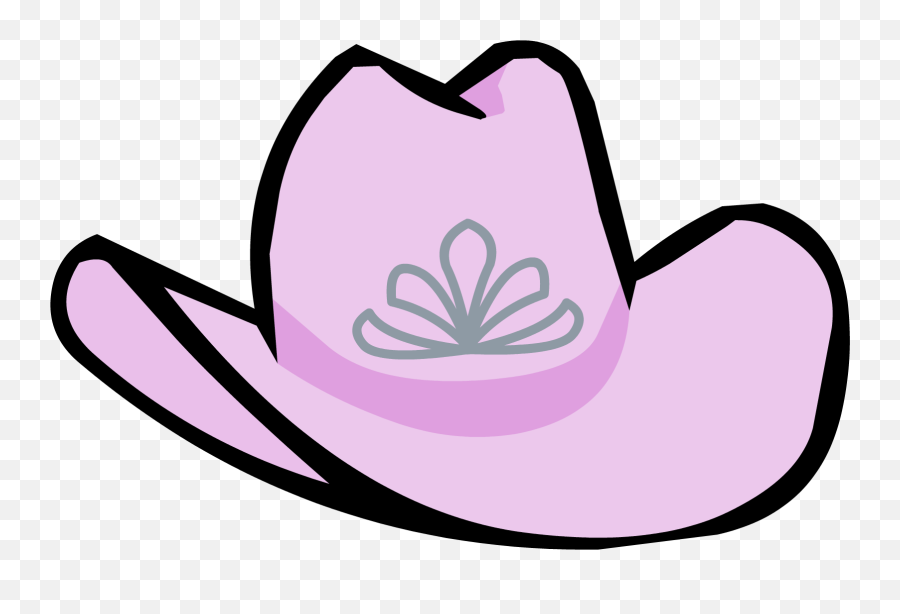 Cowboy Hatwboy Boot And Hat Clip Art At - Cowgirl Hat Png Emoji,Cowboy Hat Clipart