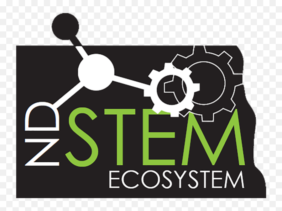 North Dakota Stem Ecosystem Promoting Stem Opportunities - Dot Emoji,Nd Logo