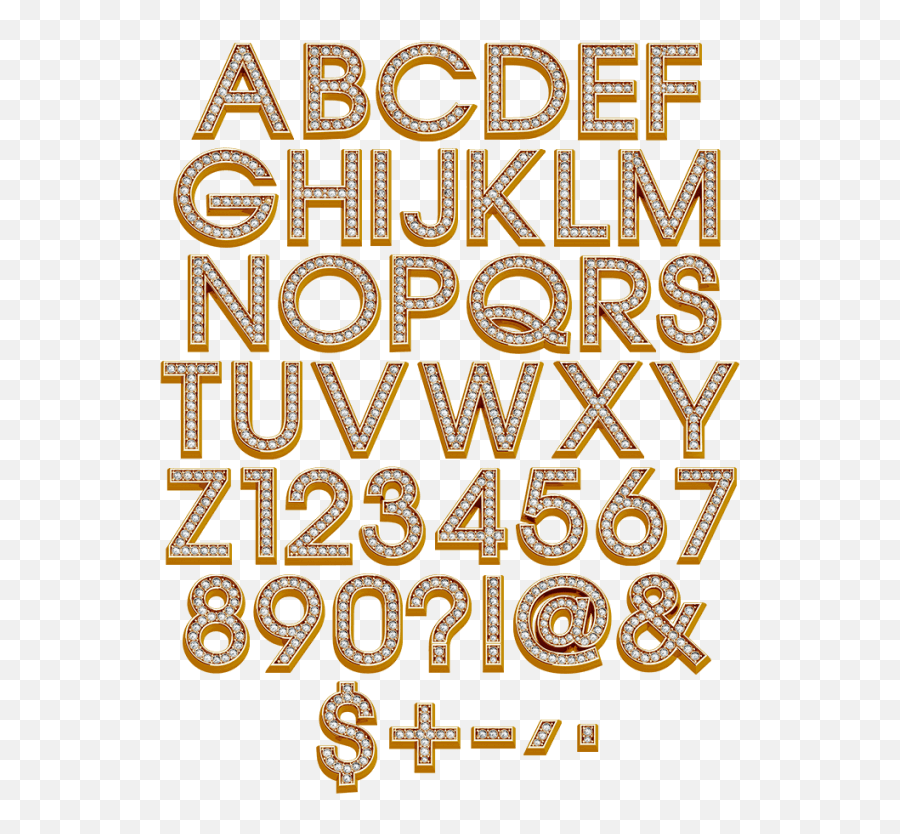 Shine Font - Bling Letters Png Emoji,Letters Png