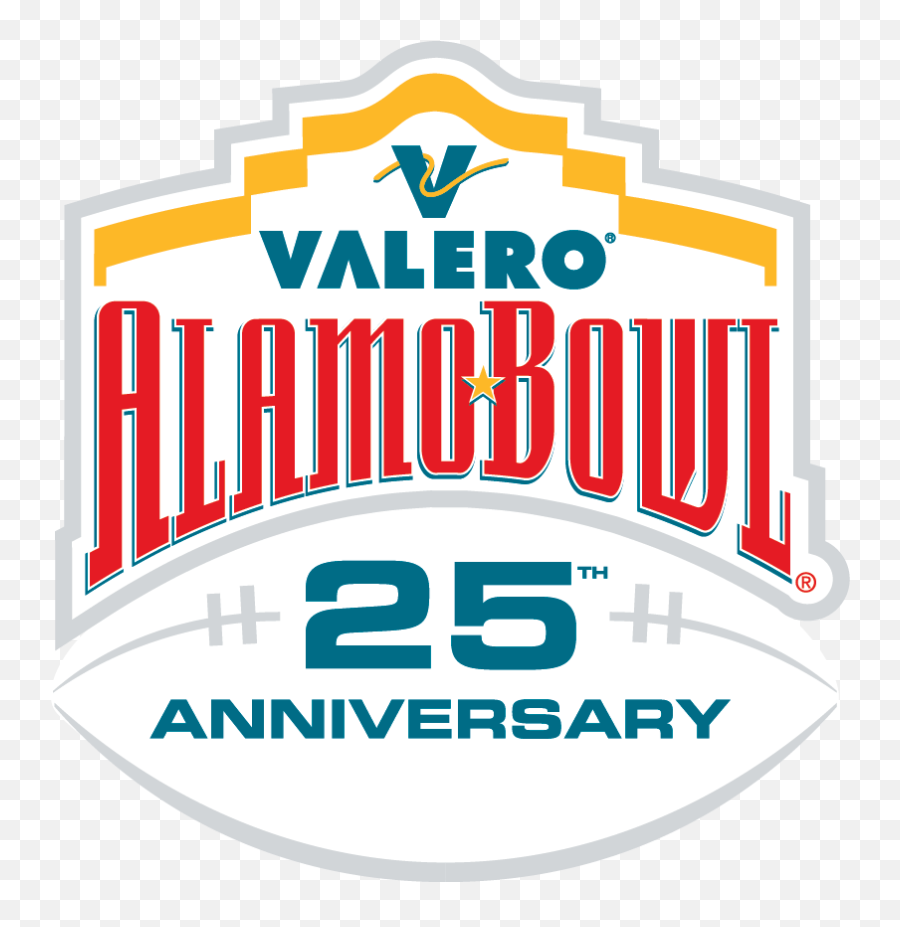 25th Anniversary Valero Alamo Bowl Fun - Valero Alamo Bowl Emoji,Valero Logo
