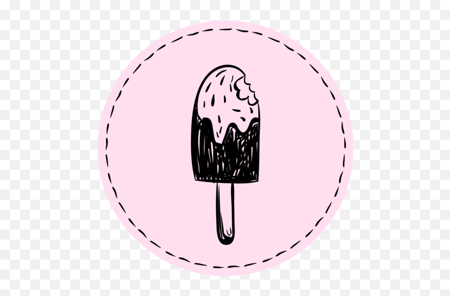 Instagram Stories Ice Lolly Ice Emoji,Pastel Instagram Logo
