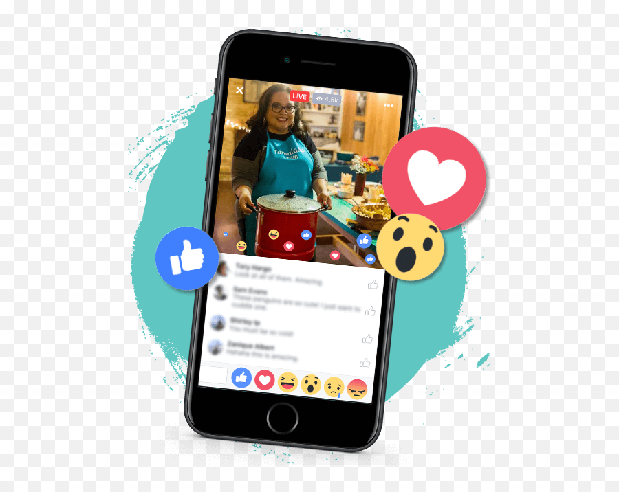 Live - Facebook Iphone Png Emoji,Facebook Live Png