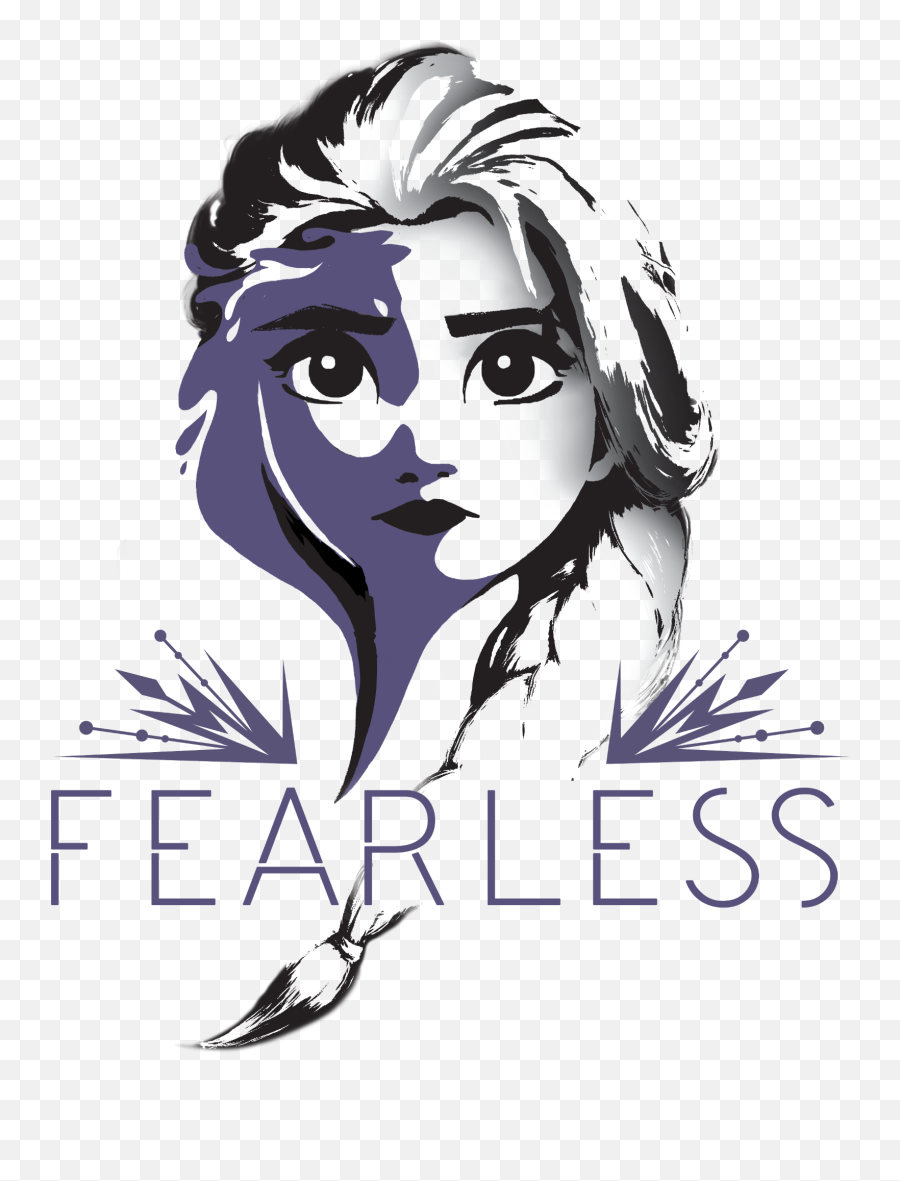 Disney Frozen 2 Clipart In Png Format With A Clear - Elsa Fearless Emoji,Clipart