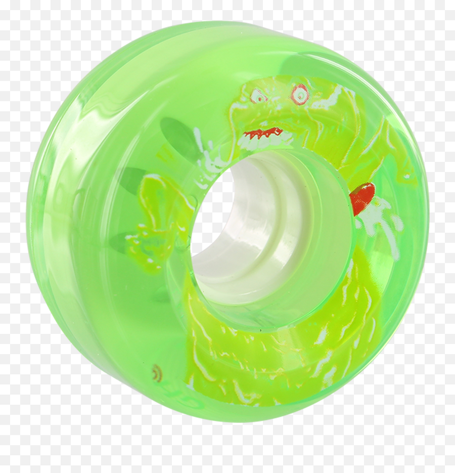 Element Ghostbusters Slimer 62mm Green Wheels Set Emoji,Slimer Png