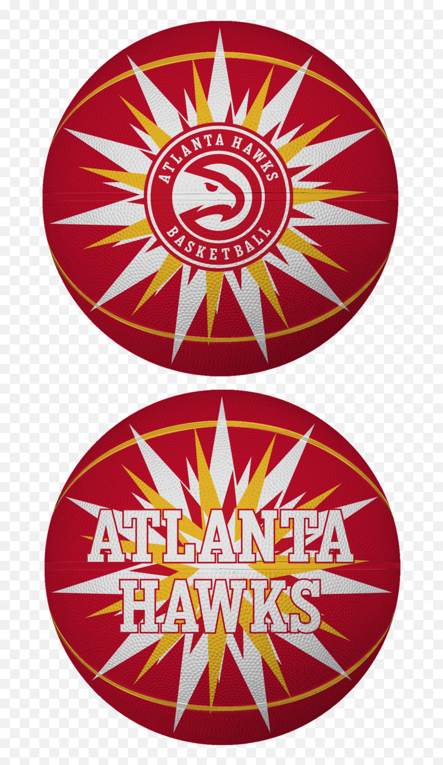 Spalding Atlanta Watermark Mini Basketball - Hawks Shop Atlanta Hawks Emoji,Atlanta Hawks Logo