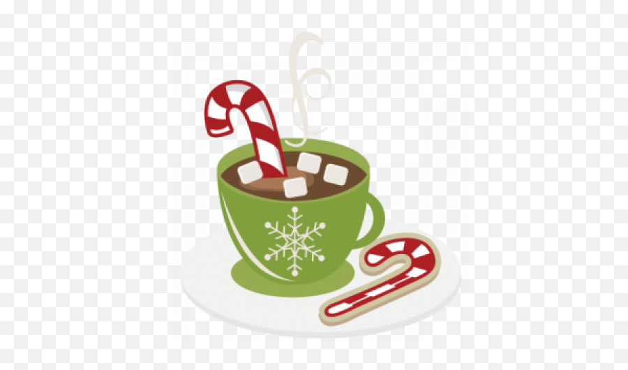 Clipart Coffee Christmas Clipart Coffee Christmas - Clip Art Hot Chocolate And Cookies Emoji,Christmas Clipart